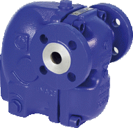 Vlottercondenspot geflenst